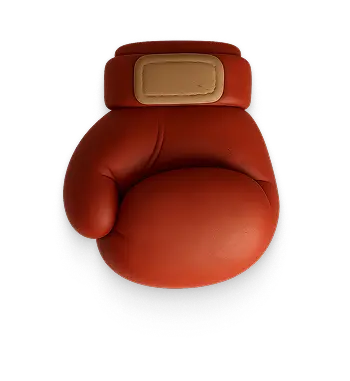 Emoji-style image of a boxing glove.